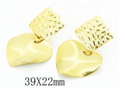HY Wholesale Earrings 316L Stainless Steel Earrings-HY91E0374MA