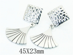 HY Wholesale Earrings 316L Stainless Steel Earrings-HY91E0356LV