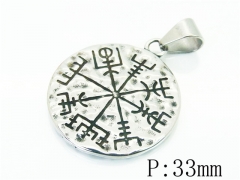 HY Wholesale Pendant 316L Stainless Steel Jewelry Pendant-HY22P0956HIQ