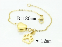 HY Wholesale Bracelets 316L Stainless Steel Jewelry Bracelets-HY91B0120OQ
