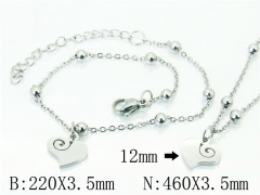 HY Wholesale Stainless Steel 316L Necklaces Bracelets Sets-HY91S1225HBB