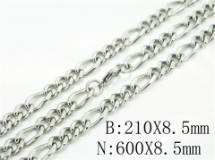 HY Wholesale Stainless Steel 316L Necklaces Bracelets Sets-HY40S0465HPS
