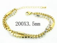 HY Wholesale Bracelets 316L Stainless Steel Jewelry Bracelets-HY32B0466OT