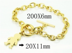 HY Wholesale Bracelets 316L Stainless Steel Jewelry Bracelets-HY91B0174OLU