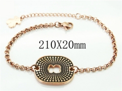 HY Wholesale Bracelets 316L Stainless Steel Jewelry Bracelets-HY90B0488HLE