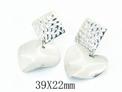 HY Wholesale Earrings 316L Stainless Steel Earrings-HY91E0359LX