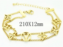 HY Wholesale Bracelets 316L Stainless Steel Jewelry Bracelets-HY32B0455HHE