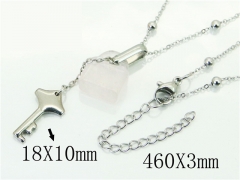 HY Wholesale Necklaces Stainless Steel 316L Jewelry Necklaces-HY92N0416HIE