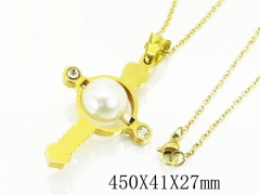 HY Wholesale Necklaces Stainless Steel 316L Jewelry Necklaces-HY64N0142OX