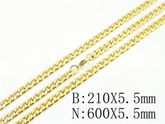 HY Wholesale Stainless Steel 316L Necklaces Bracelets Sets-HY40S0482HHF