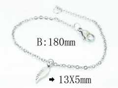 HY Wholesale Bracelets 316L Stainless Steel Jewelry Bracelets-HY91B0243KY