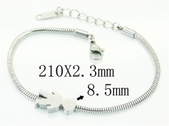 HY Wholesale Bracelets 316L Stainless Steel Jewelry Bracelets-HY51B0217HLX