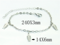 HY Wholesale Bracelets 316L Stainless Steel Jewelry Bracelets-HY91B0234NLF