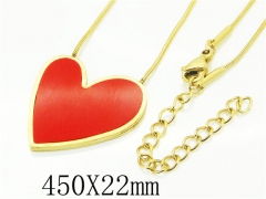 HY Wholesale Necklaces Stainless Steel 316L Jewelry Necklaces-HY34N0002KOD
