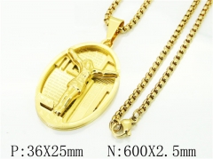 HY Wholesale Necklaces Stainless Steel 316L Jewelry Necklaces-HY09N1289HMZ