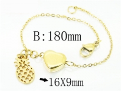 HY Wholesale Bracelets 316L Stainless Steel Jewelry Bracelets-HY91B0138OE