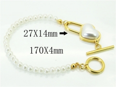 HY Wholesale Bracelets 316L Stainless Steel Jewelry Bracelets-HY80B1364NL