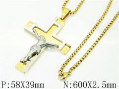 HY Wholesale Necklaces Stainless Steel 316L Jewelry Necklaces-HY09N1317HMW