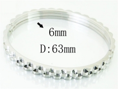 HY Wholesale Bangles Stainless Steel 316L Fashion Bangle-HY80B1390HLE