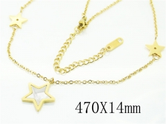HY Wholesale Necklaces Stainless Steel 316L Jewelry Necklaces-HY80N0575LL