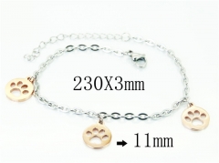 HY Wholesale Bracelets 316L Stainless Steel Jewelry Bracelets-HY91B0294OLW