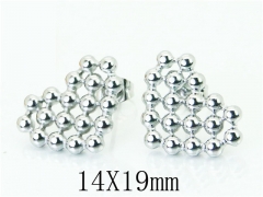 HY Wholesale Earrings 316L Stainless Steel Earrings-HY70E0822KT