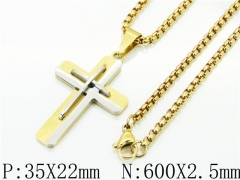 HY Wholesale Necklaces Stainless Steel 316L Jewelry Necklaces-HY09N1335HIE