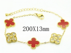 HY Wholesale Bracelets 316L Stainless Steel Jewelry Bracelets-HY32B0458HAA