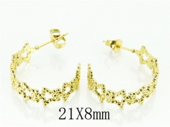 HY Wholesale Earrings 316L Stainless Steel Earrings-HY70E0903LS