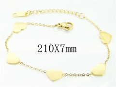 HY Wholesale Bracelets 316L Stainless Steel Jewelry Bracelets-HY80B1378ME