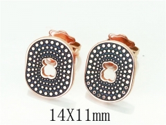 HY Wholesale Earrings 316L Stainless Steel Earrings-HY90E0367PX