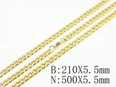 HY Wholesale Stainless Steel 316L Necklaces Bracelets Sets-HY40S0481HZZ
