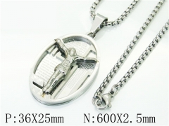 HY Wholesale Necklaces Stainless Steel 316L Jewelry Necklaces-HY09N1288HJX