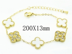 HY Wholesale Bracelets 316L Stainless Steel Jewelry Bracelets-HY32B0461HVV
