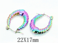 HY Wholesale Earrings 316L Stainless Steel Earrings-HY70E0794LU