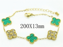 HY Wholesale Bracelets 316L Stainless Steel Jewelry Bracelets-HY32B0460HBB