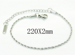 HY Wholesale Bracelets 316L Stainless Steel Jewelry Bracelets-HY40B1273HO