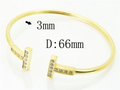 HY Wholesale Bangles Stainless Steel 316L Fashion Bangle-HY80B1382HJL