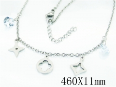 HY Wholesale Necklaces Stainless Steel 316L Jewelry Necklaces-HY64N0147NX