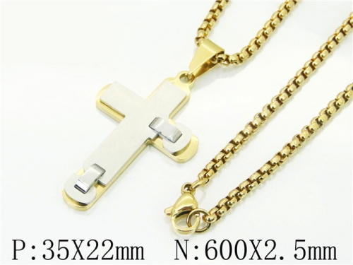 HY Wholesale Necklaces Stainless Steel 316L Jewelry Necklaces-HY09N1343HIW