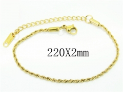 HY Wholesale Bracelets 316L Stainless Steel Jewelry Bracelets-HY40B1268IO