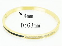 HY Wholesale Bangles Stainless Steel 316L Fashion Bangle-HY09B1199HLS