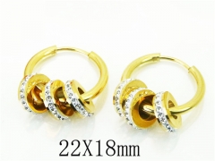 HY Wholesale Earrings 316L Stainless Steel Earrings-HY32E0194HEE