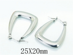 HY Wholesale Earrings 316L Stainless Steel Earrings-HY70E0782KR