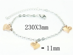 HY Wholesale Bracelets 316L Stainless Steel Jewelry Bracelets-HY91B0302OLD