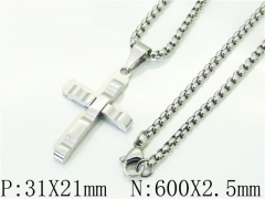 HY Wholesale Necklaces Stainless Steel 316L Jewelry Necklaces-HY09N1325PQ