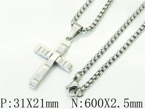 HY Wholesale Necklaces Stainless Steel 316L Jewelry Necklaces-HY09N1325PQ