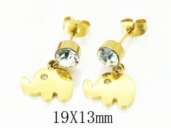 HY Wholesale Earrings 316L Stainless Steel Earrings-HY91E0405OS
