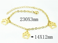 HY Wholesale Bracelets 316L Stainless Steel Jewelry Bracelets-HY91B0278PD