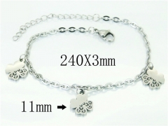 HY Wholesale Bracelets 316L Stainless Steel Jewelry Bracelets-HY91B0238NLZ